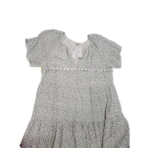 Rails Green Floral Print Dress Size L
